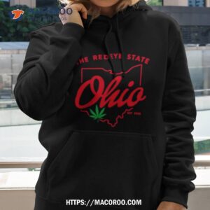 Ohio The Redeye State Weed 2023 Hoodie 2