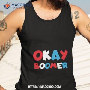okay boomer christmas shirt tank top 3
