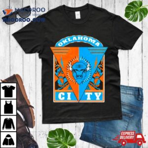 Oklahoma City Basketball Bulls Logo Tshirt