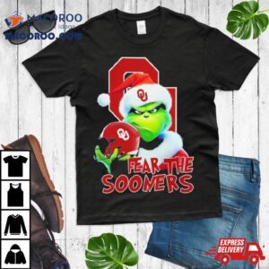 Oklahoma Sooners Grinch Fear The Christmas Tshirt