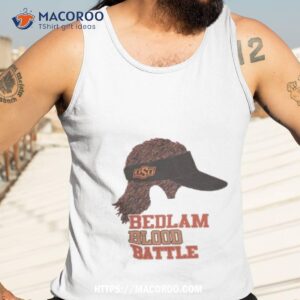 Oklahoma State Cowboys Bedlam Blood Battle 2023 Tank Top 3
