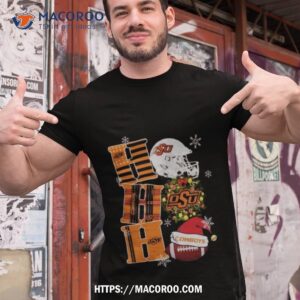 Oklahoma State Cowboys Ncaa Ho Ho Ho Christmas Shirt