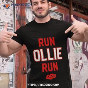 Oklahoma State Cowboys Run Ollie Run Shirt