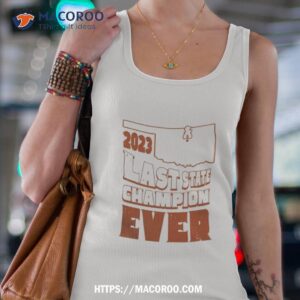 Oklahoma State Football Last State Champion Ever 2023 Tank Top 4