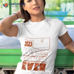 Oklahoma State Football Last State Champion Ever 2023 Tshirt 1
