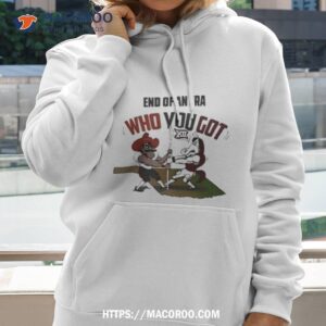 Oklahoma State Vs Oklahoma Sooners End Of An Era Who You Got Bedlam 2023 Shirt