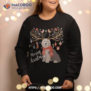 old english sheepdog christmas sweatshirt sweatshirt 2