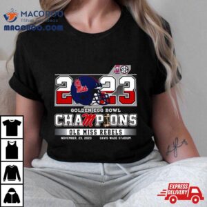 Ole Miss Rebels Football Golden Egg Bowl Champions Tshirt