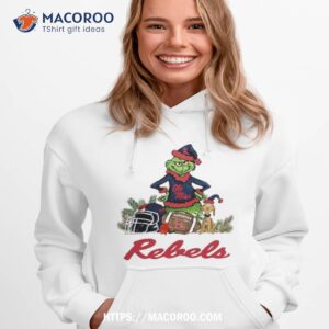 Ole Miss Rebels Grinch And Dog Christmas Shirt