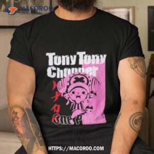 One Piece Chopper Tonal Name Double Sided Shirt