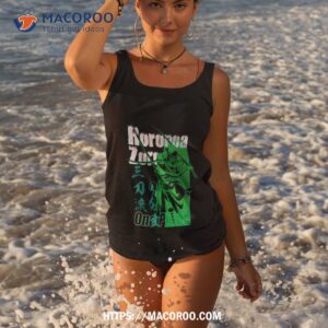 One Piece Zoro Tonal Name Double Sided Shirt