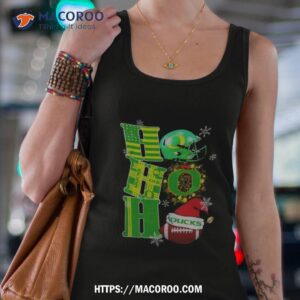 Oregon Ducks Ncaa Ho Ho Ho Christmas Tank Top 4