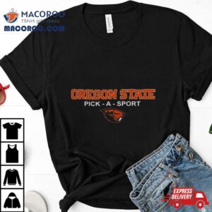 Oregon State Beavers Logo Personalized Authentic Pick A Spor Tshirt