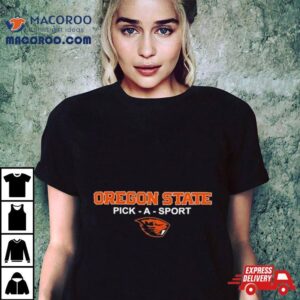 Oregon State Beavers Pick A Sport Logo Tshirt