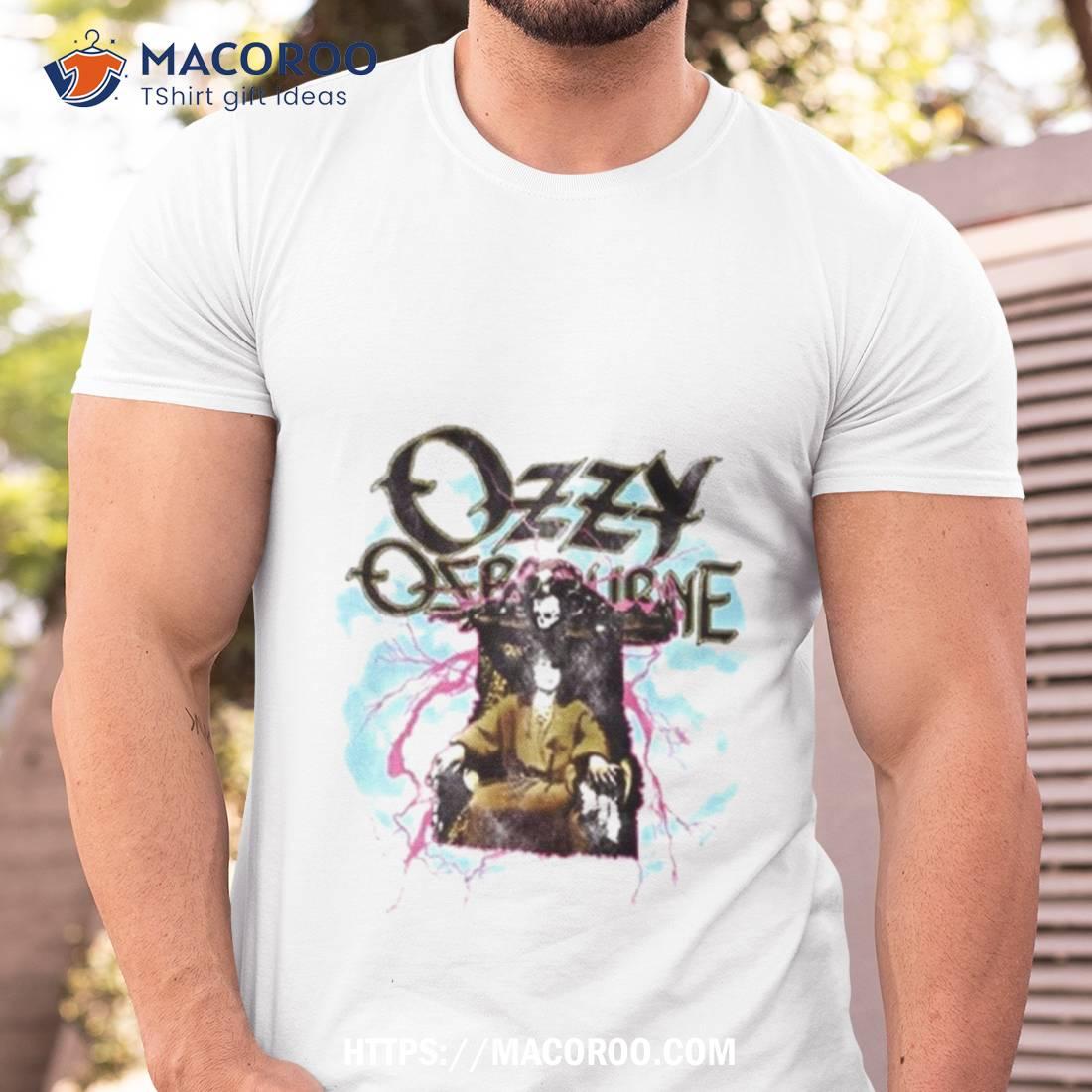 Ozzy Osbourne No Rest For The Wicked Lightning T Shirt Ozzy Osbourne No Rest For The Wicked Lightning T Shirt