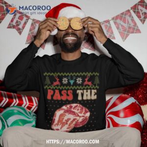 pass the gabagool christmas ugly xmas sweater for sweatshirt sweatshirt 3