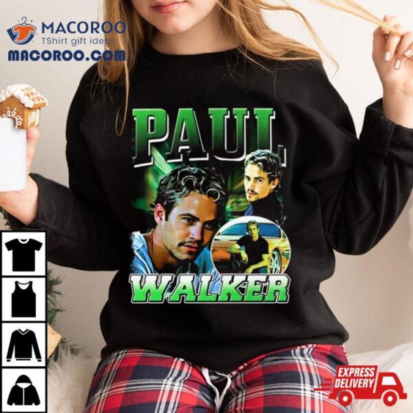 Paul Walker 90s Vintage Bootleg T Shirt