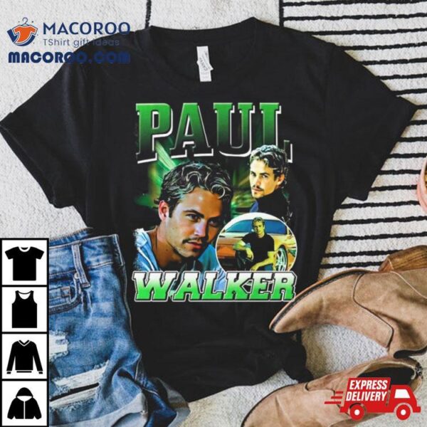 Paul Walker 90s Vintage Bootleg T Shirt