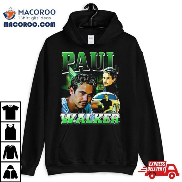 Paul Walker 90s Vintage Bootleg T Shirt