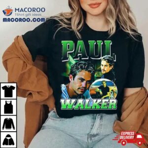 Paul Walker S Vintage Bootleg Tshirt