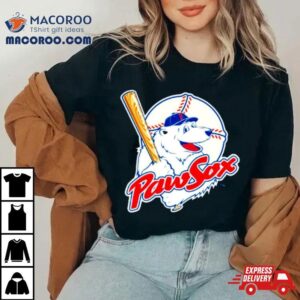 Pawsox Retro Logo Tshirt