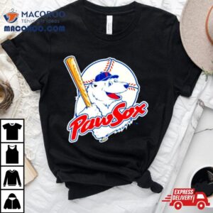 Pawsox Retro Logo Tshirt