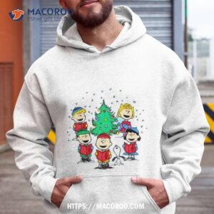 Peanuts Snoopy And Friends Christmas Caroling 2023 T Shirt