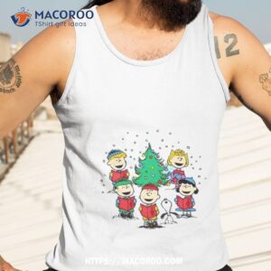 Peanuts Snoopy And Friends Christmas Caroling 2023 Tank Top 3