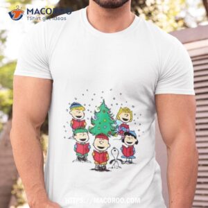 Peanuts Snoopy And Friends Christmas Caroling 2023 T Shirt