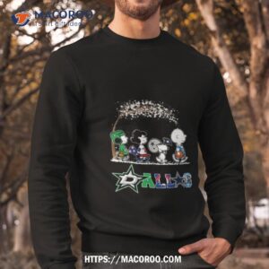 Peanuts Snoopy And Friends Dallas Sports Team 2023 Sweatshirt