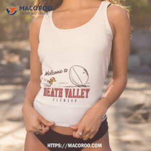 Peanuts X Clemson Welcome To Death Valley Tank Top 1