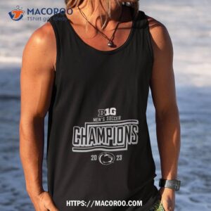 penn state nittany lions 2023 big ten men s soccer regular season champions locker room t shirt tank top