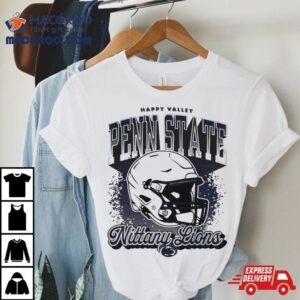 Penn State Nittany Lions Football Iso Helmet Happy Valley Tshirt