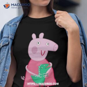 Peppa Pig And The Dinosaur Tshirt