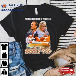 Peyton Manning Dolly Parton Sings Rocky Top In Neyland Stadium For Tennessee Signatures Tshirt