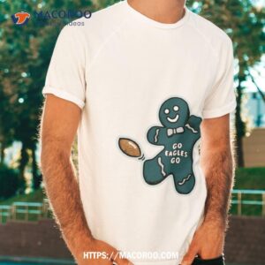 Philadelphia Eagles Gingerbread Man Shirt