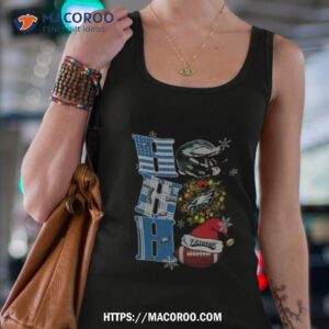 Philadelphia Eagles Nfl Ho Ho Ho Christmas Tank Top 4
