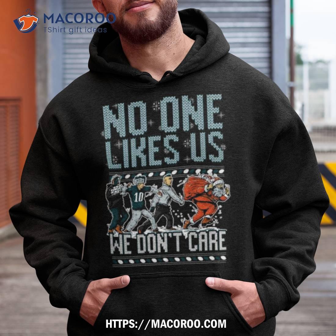 Philadelphia Eagles No One Like Us We Don’t Care Ugly Christmas T Shirt Philadelphia Eagles No One Like Us We Don’t Care Ugly Christmas T Shirt