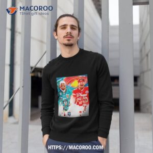 Philadelphia Eagles Vs Kansas City Chiefs Monday Night Football 2023 Sweatshirt 1