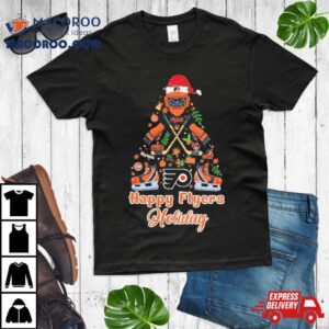 Philadelphia Flyers Ice Hockey Nhl Philly Hart Grit Happy Flyers Holidays Christmas Sweater Tshirt