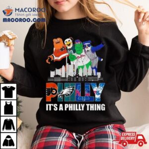 Philly City Mascots Philly It S A Philly Thing Team Sports Logo Tshirt