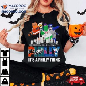 Philly City Mascots Philly It S A Philly Thing Team Sports Logo Tshirt