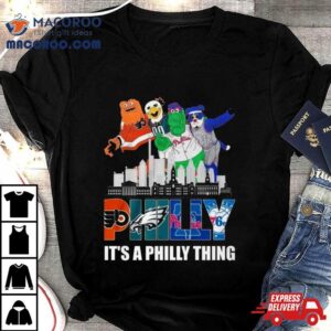 Philly City Mascots Philly It S A Philly Thing Team Sports Logo Tshirt