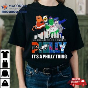 Philly City Mascots Philly It S A Philly Thing Team Sports Logo Tshirt