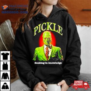 Pickle Soaking In Knowledge Tshirt