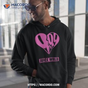 Pink Heart Juice Wrld 999 Merchandise Shirt