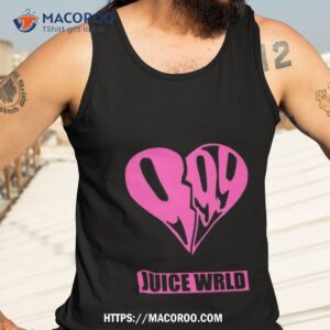 Pink Heart Juice Wrld 999 Merchandise Tank Top 3