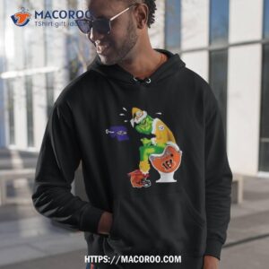 Pittsburgh Steelers Santa Claus Grinch Toilet Christmas 2023 Shirt