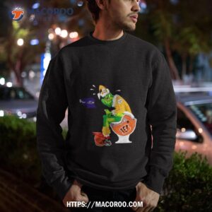 Pittsburgh Steelers Santa Claus Grinch Toilet Christmas 2023 Sweatshirt