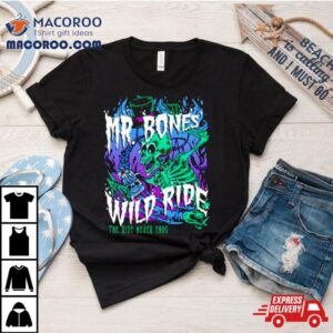 Planet Coaster Mr Bones Wild Ride Tshirt